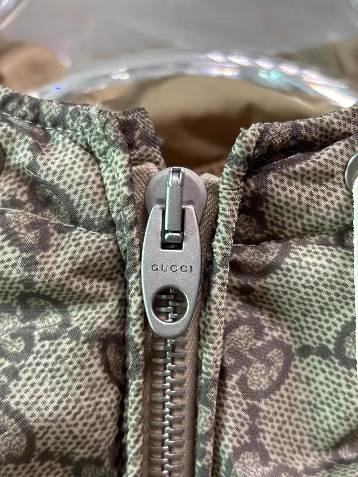 Gucci GUCCI Logo Print Hooded Long Sleeve Jacket K15 Size US M / EU 48-50 / 2 - 6 Thumbnail