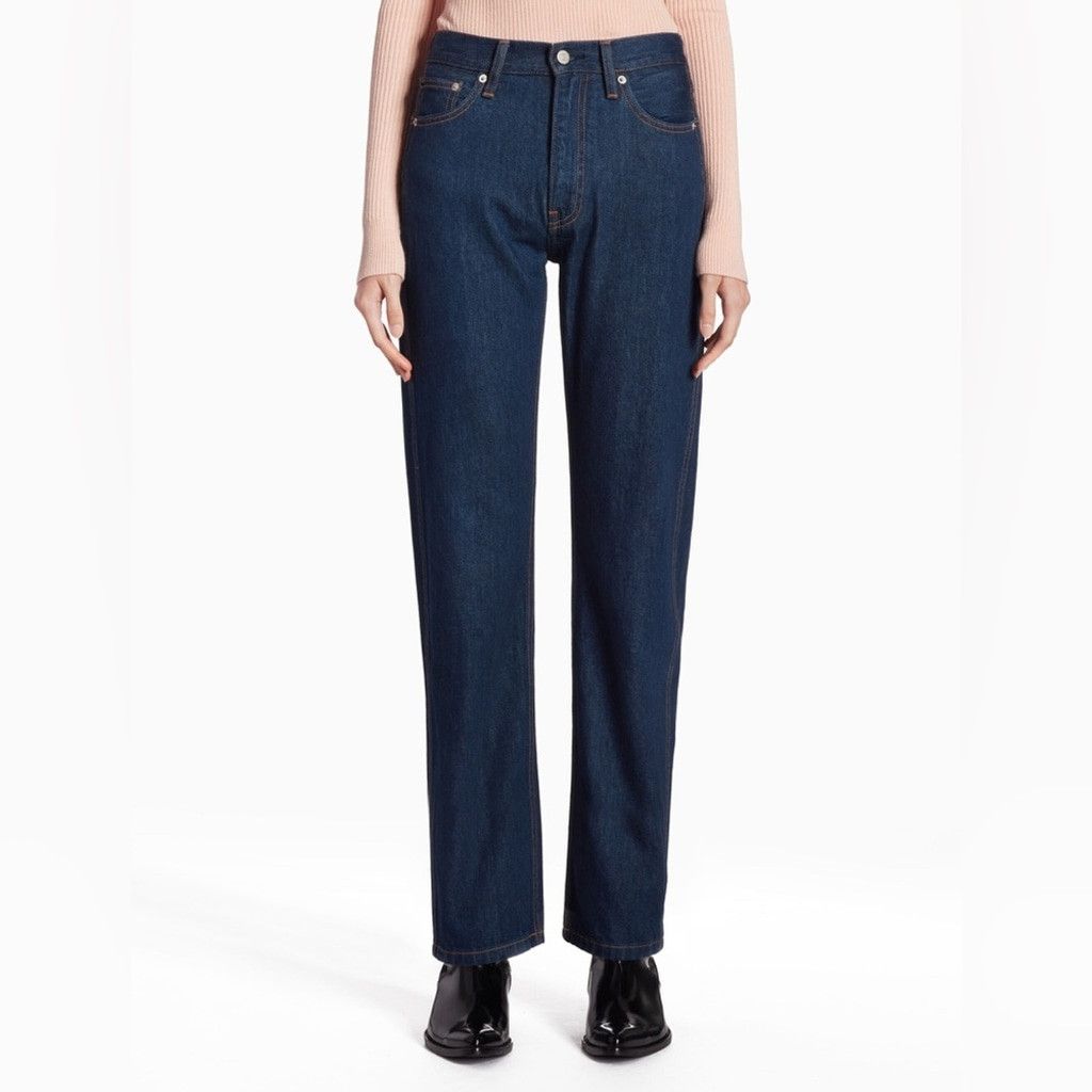 Calvin Klein Calvin Klein High Rise Straight CKJ 030 Jeans Size 27/30 Size 27" / US 4 / IT 40 - 1 Thumbnail