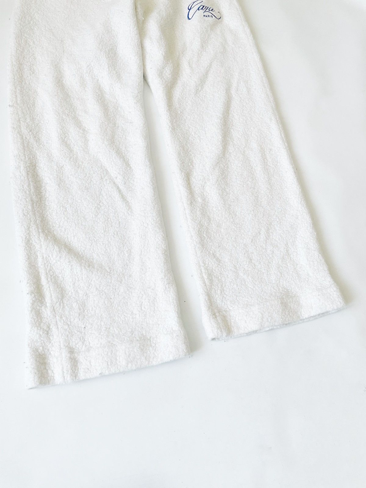 Casablanca Casablanca Men Cream White Color Straight Track Pants Size M Size US 31 - 2 Thumbnail