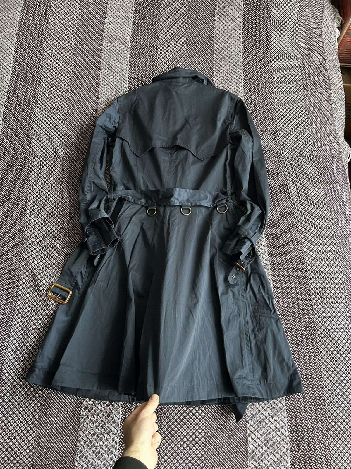 Polo Ralph Lauren Polo Ralph Lauren Long Trench Coat Vintage Japanese Vibe UK8 Size S / US 4 / IT 40 - 13 Thumbnail