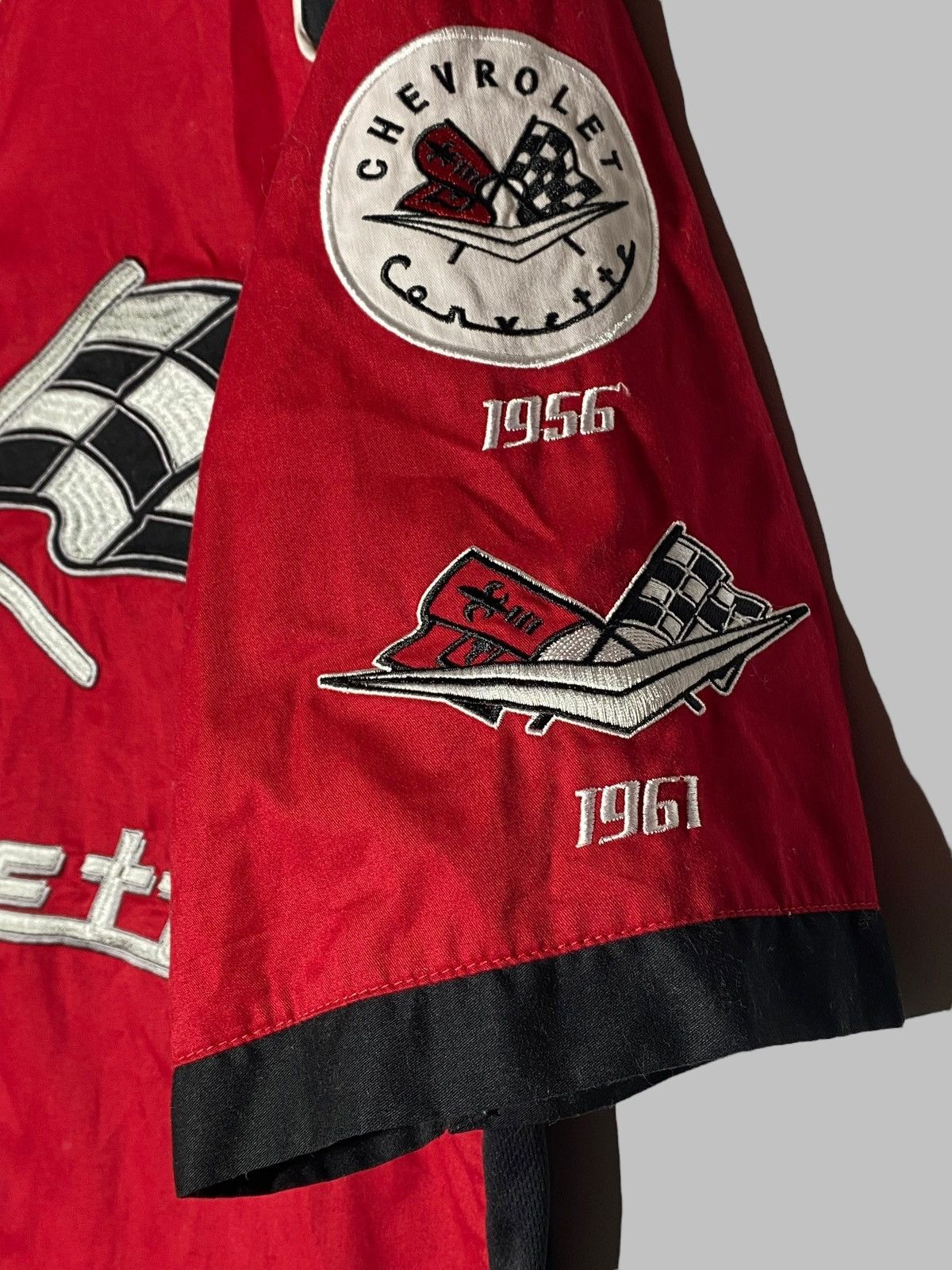 JH Design Vintage JH Design Chevrolet Corvette Racing Shirt F1 Vibes Size US L / EU 52-54 / 3 - 9 Thumbnail
