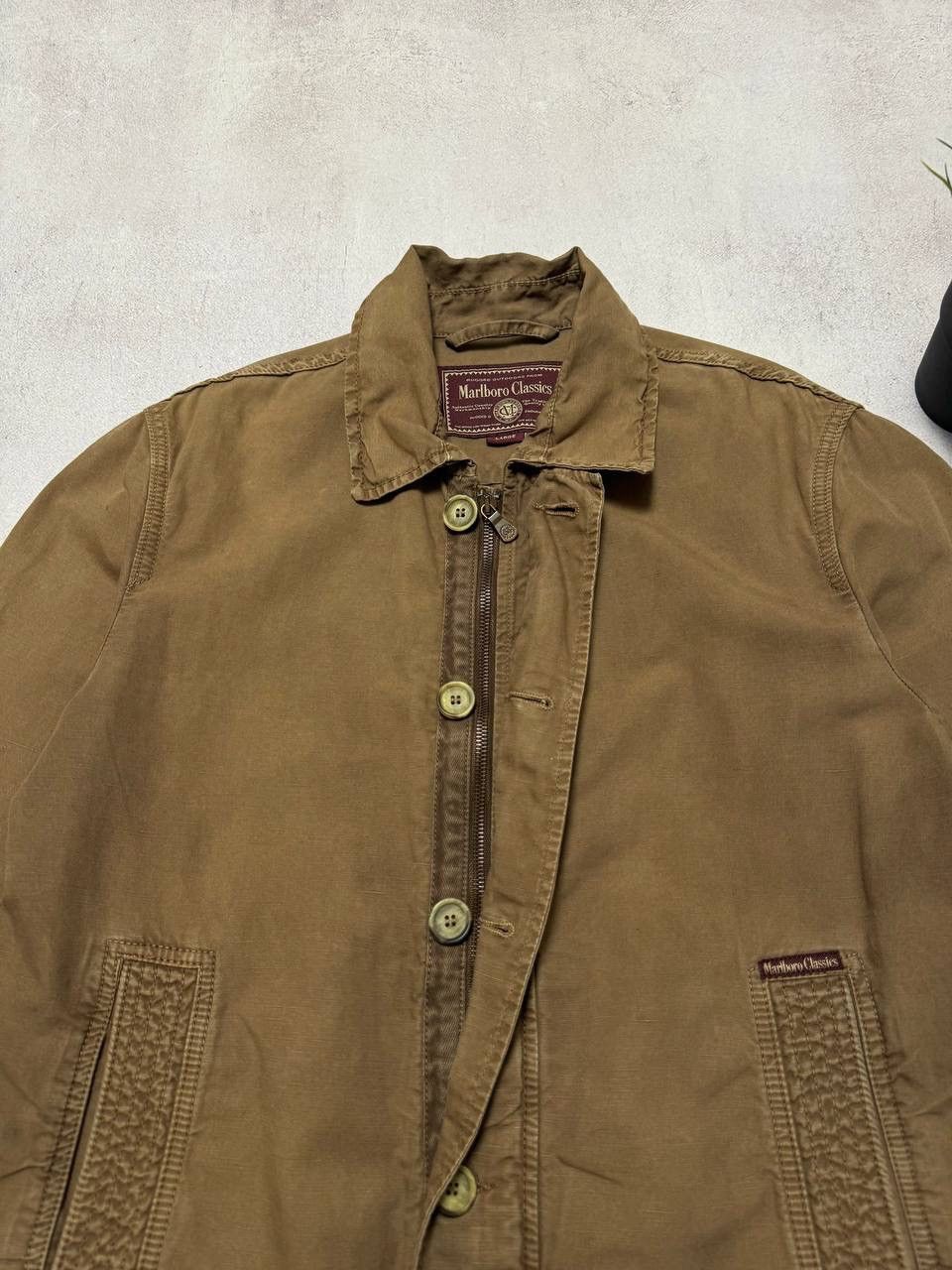 Marlboro Classics × Vintage Vintage Marlboro Classic Jacket Bomber Mens Y2K 90s Size US L / EU 52-54 / 3 - 5 Thumbnail
