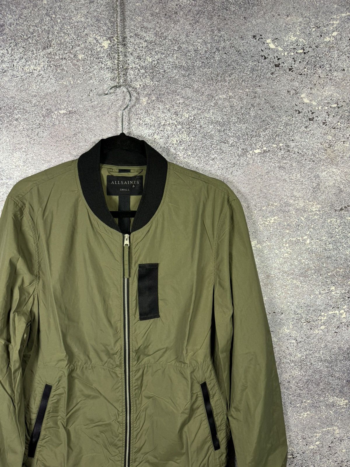 Allsaints Allsaints Sonne Bomber Nylon Men’s MJ017Q Light Jacket S sz Size US S / EU 44-46 / 1 - 2 Thumbnail