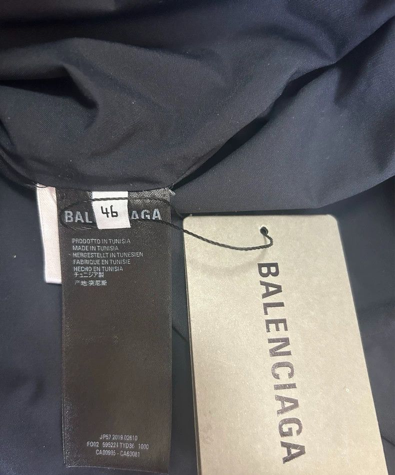 Balenciaga Balenciaga Classic black lock down jacket Size US S / EU 44-46 / 1 - 3 Thumbnail