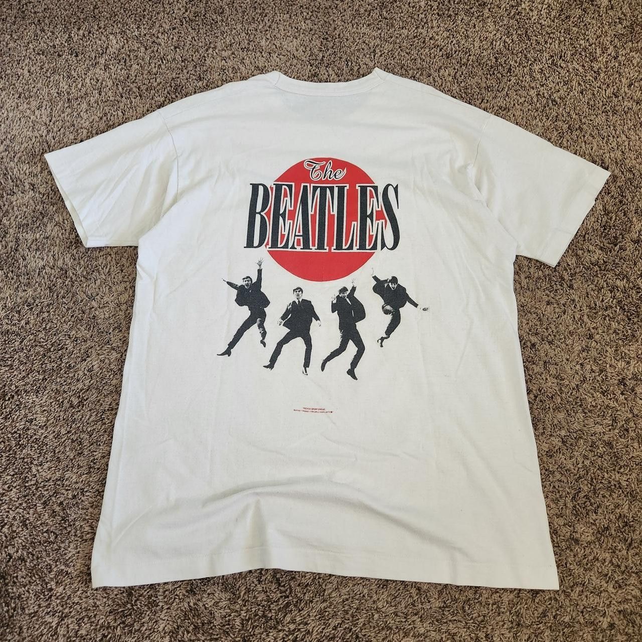 Band Tees The Beatles 90s T-Shirt Vintage Band Tee Apple Co. Size US XL / EU 56 / 4 - 6 Thumbnail