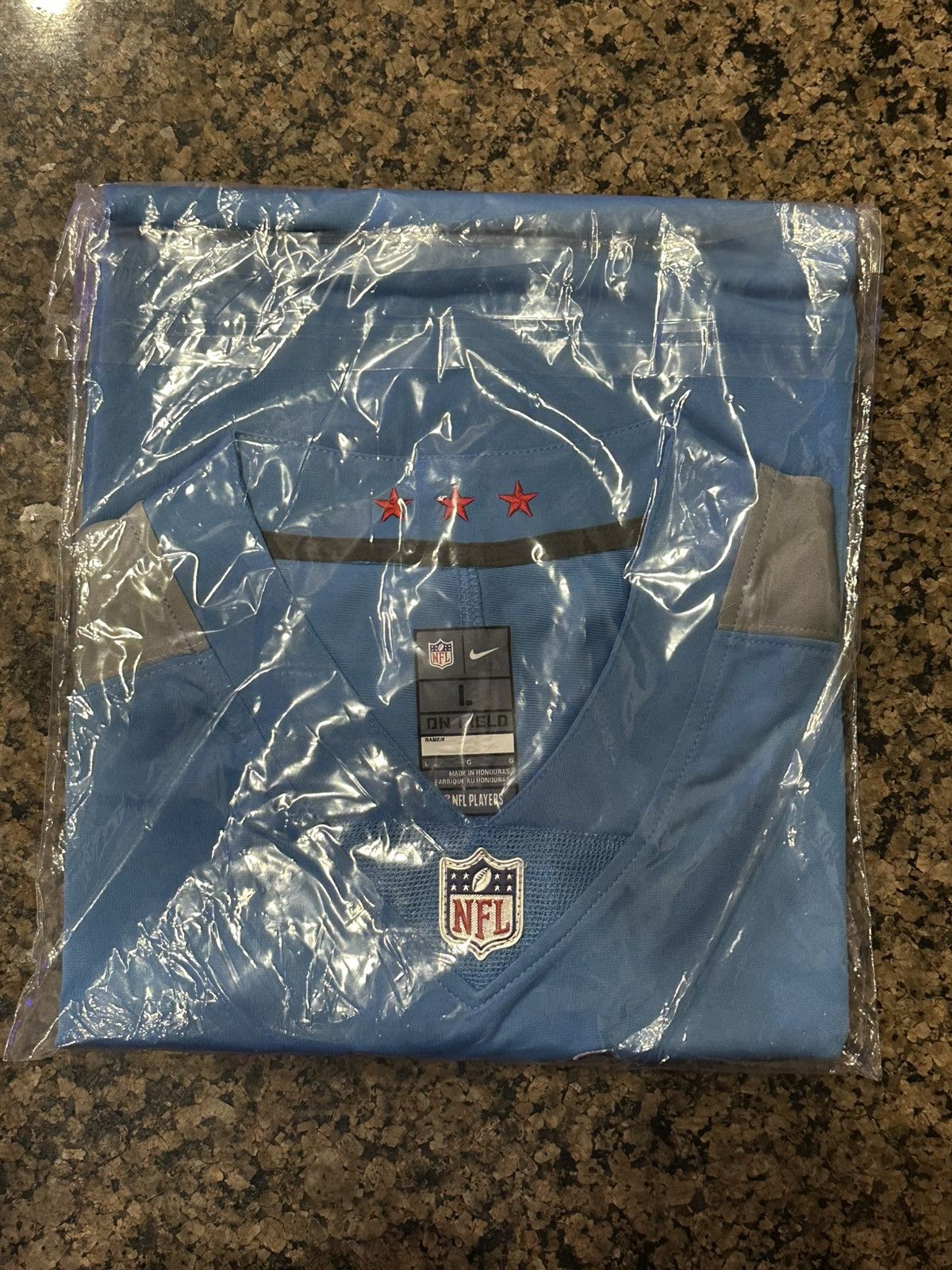 NFL Cam Ward Tennessee Titans Jersey #1 Blue Size US L / EU 52-54 / 3 - 4 Thumbnail