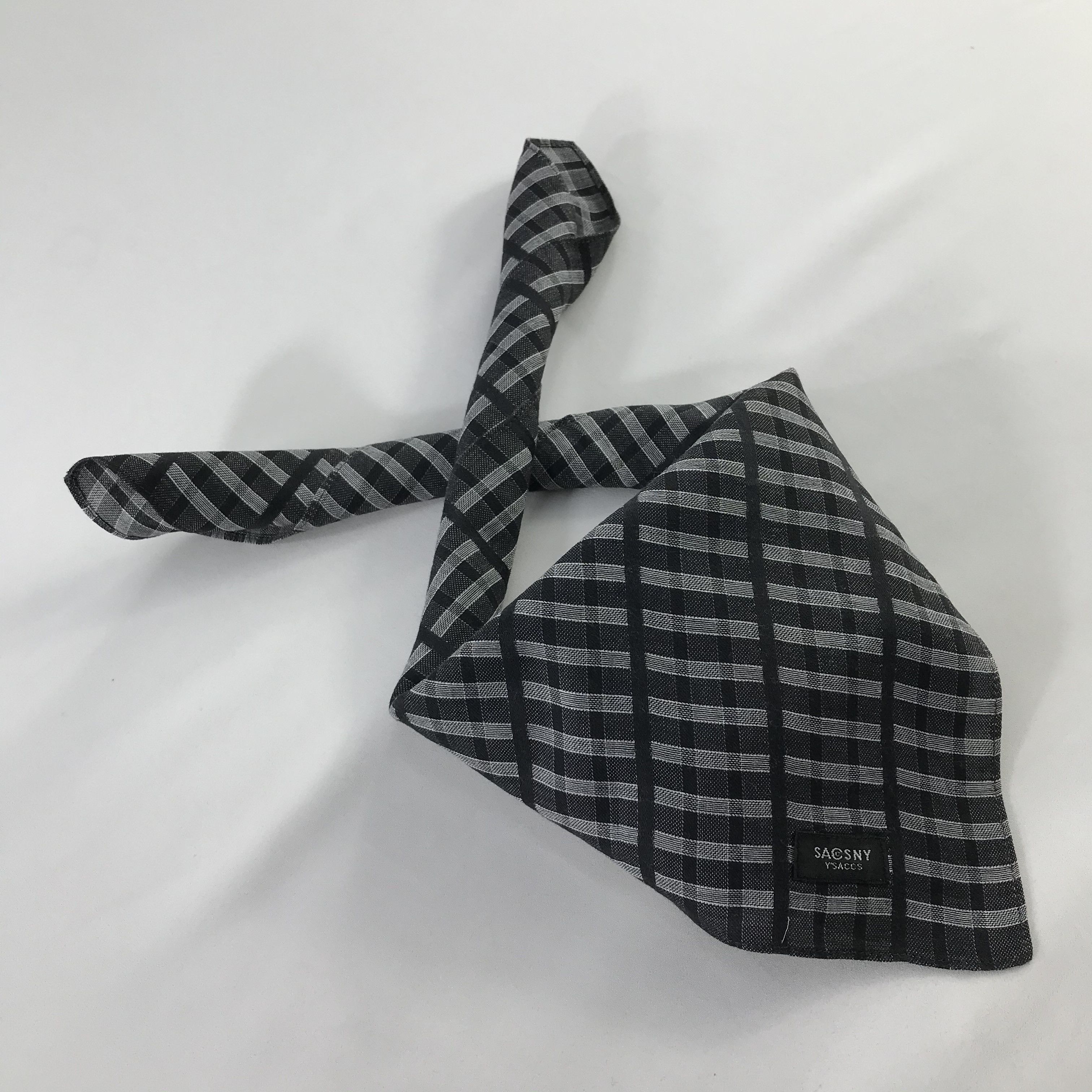Vintage × Yohji Yamamoto Y'saccs Bandana / Handkerchief / Neckerchief - S437 Size ONE SIZE - 3 Thumbnail