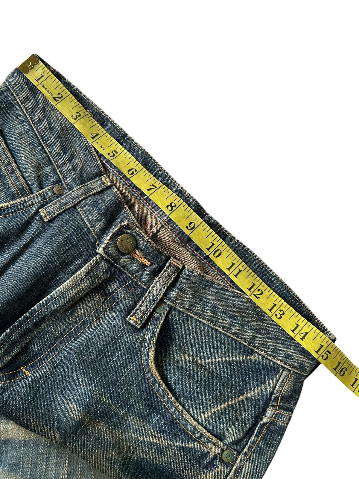 Japanese Brand × Kapital × Vintage FLARE LEE Rusty🔥 Denim jeans Size US 30 / EU 46 - 14 Thumbnail