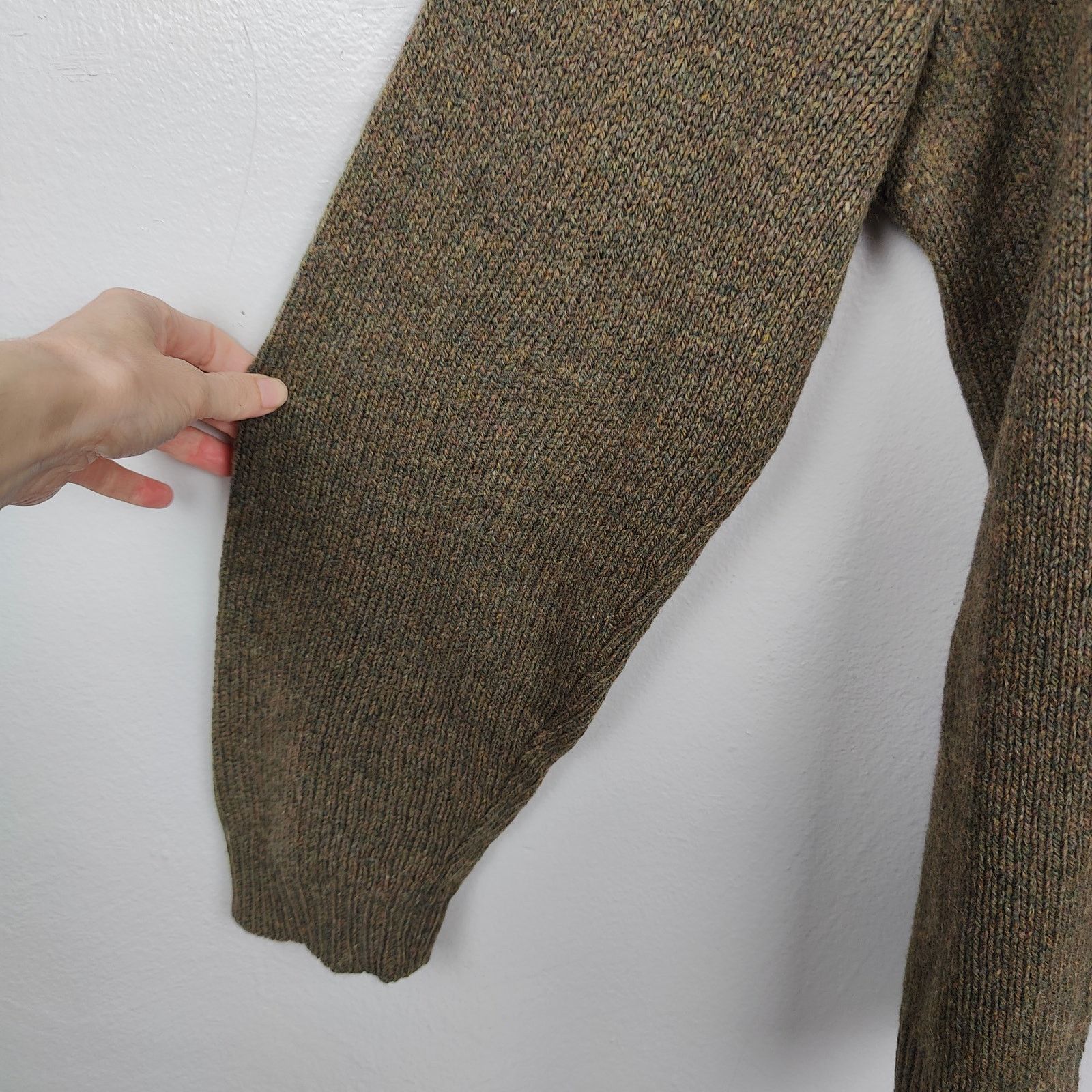 Polo Ralph Lauren Vintage Polo Ralph Lauren 1/4 Zip Sweater XXL Green Brown Size US XXL / EU 58 / 5 - 4 Thumbnail