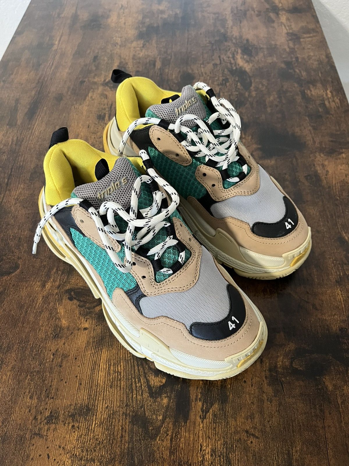 Balenciaga Sneakers Vintage Balenciaga Triple S Sneaker Reverse Lego 2018 Fit 9 9.5 Grailed