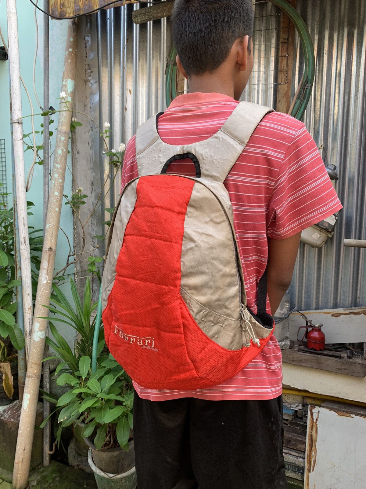 Ferrari Ferrari Gear Backpack Red Silver Size ONE SIZE - 8 Thumbnail
