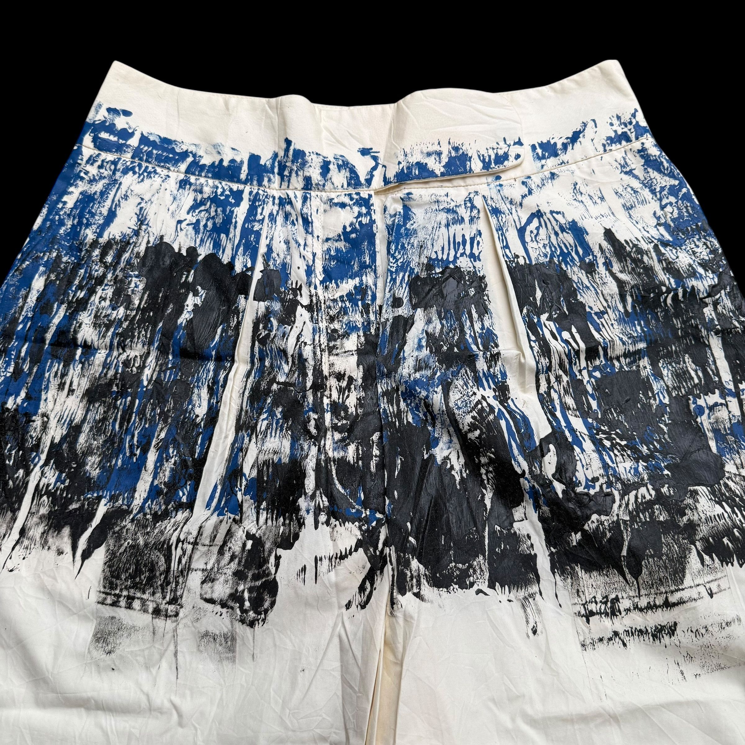 Bottega Veneta Bottega Veneta Resort 2014 Roller Painted Bermuda Shorts Size 28" / US 6 / IT 42 - 5 Thumbnail