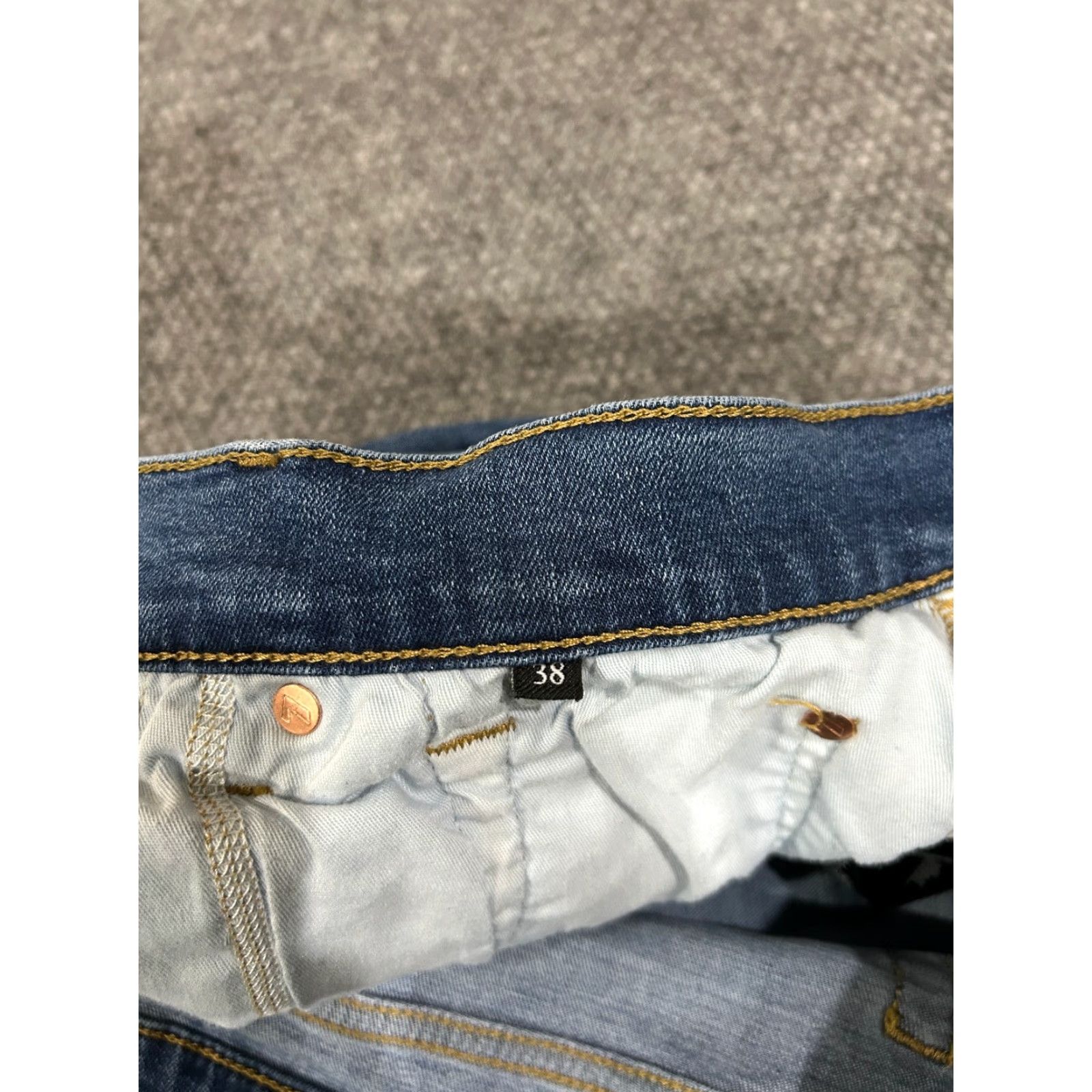 7 For All Mankind 7 For All Mankind Jeans Mens 38x31 Straight Denim Blue 7 For All Mankind Jeans 5-Pocket Regular Size 38 Blue Denim Size US 38 / EU 54 - 5 Thumbnail