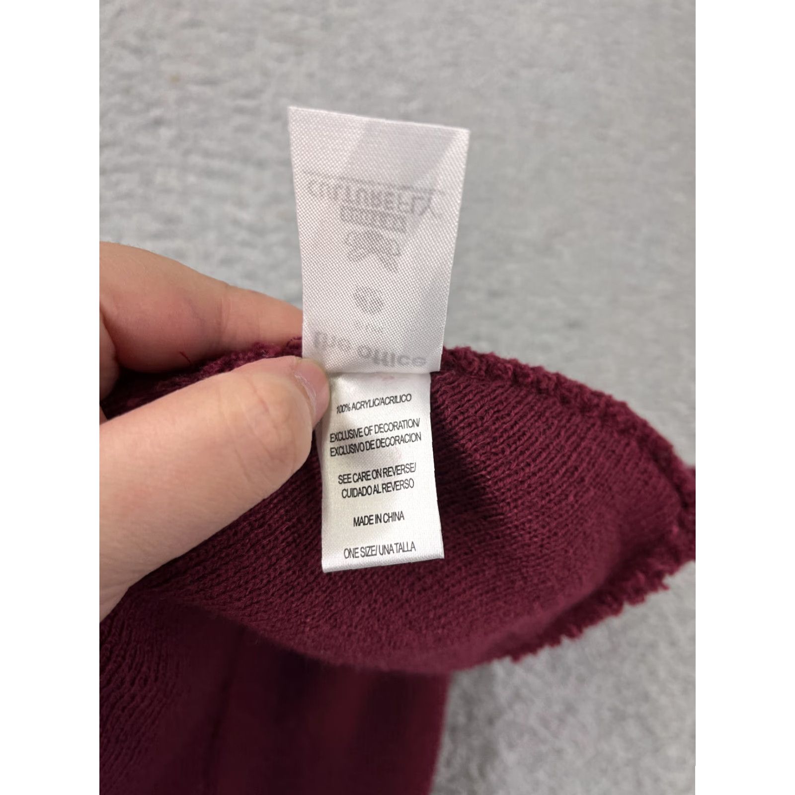 Vintage The Office Shrute Farms Beet Beanie Toque Adult One Size Burgundy Dwight Acrylic Beanie Mens CultureFly Shirt? Size ONE SIZE - 7 Thumbnail