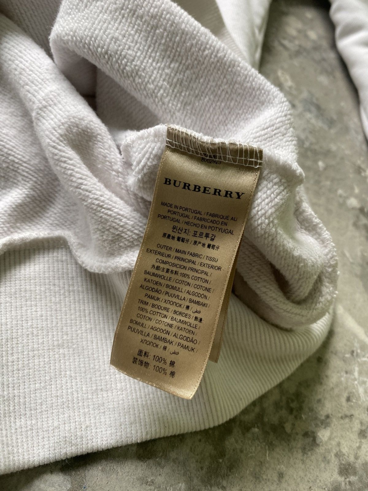 Burberry Burberry London Embroidery Spellout Pullover Size US M / EU 48-50 / 2 - 9 Thumbnail