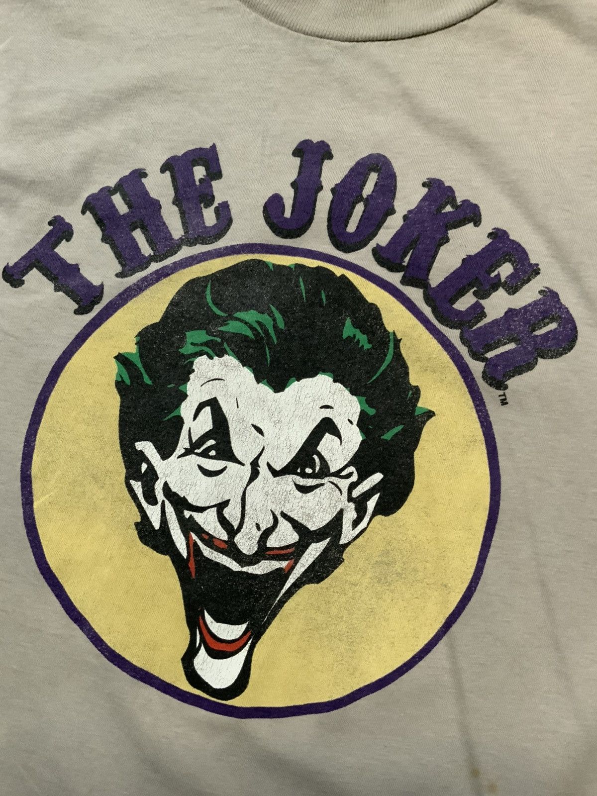 DC Comics Vintage Y2K Dc Comics The Joker Villain Graphic S/S T-Shirt Size US S / EU 44-46 / 1 - 7 Thumbnail