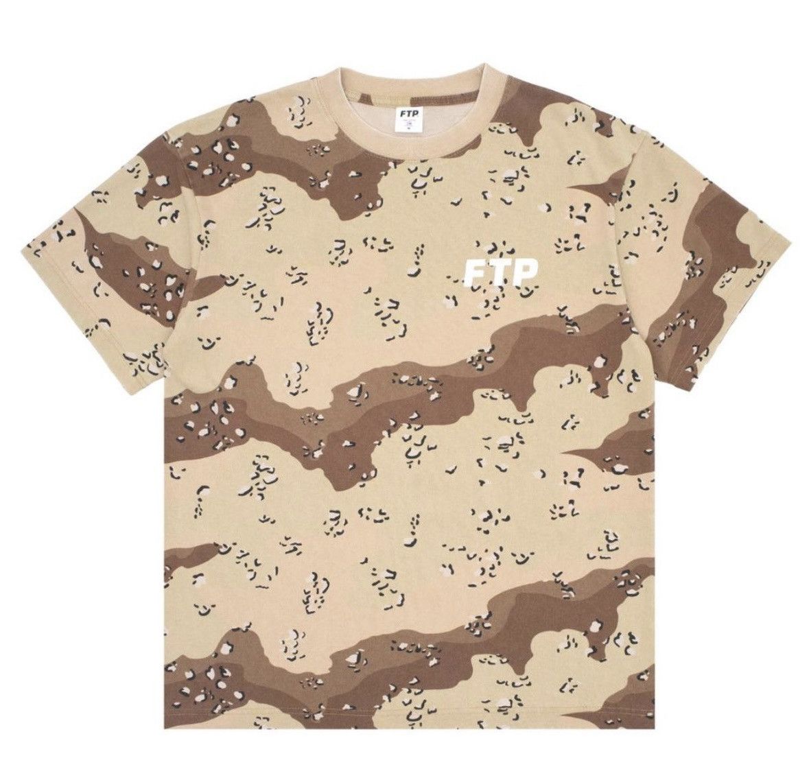Fuck The Population FTP Desert Camo Logo Tee (2025) Size US L / EU 52-54 / 3 - 2 Thumbnail