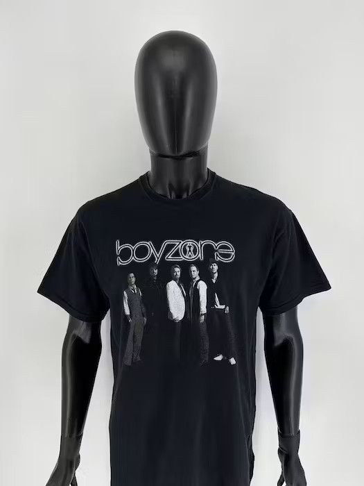 Band Tees × Vintage Vintage Y2K Boyzone T-Shirt Live By Request Tour Tee Size US L / EU 52-54 / 3 - 9 Thumbnail