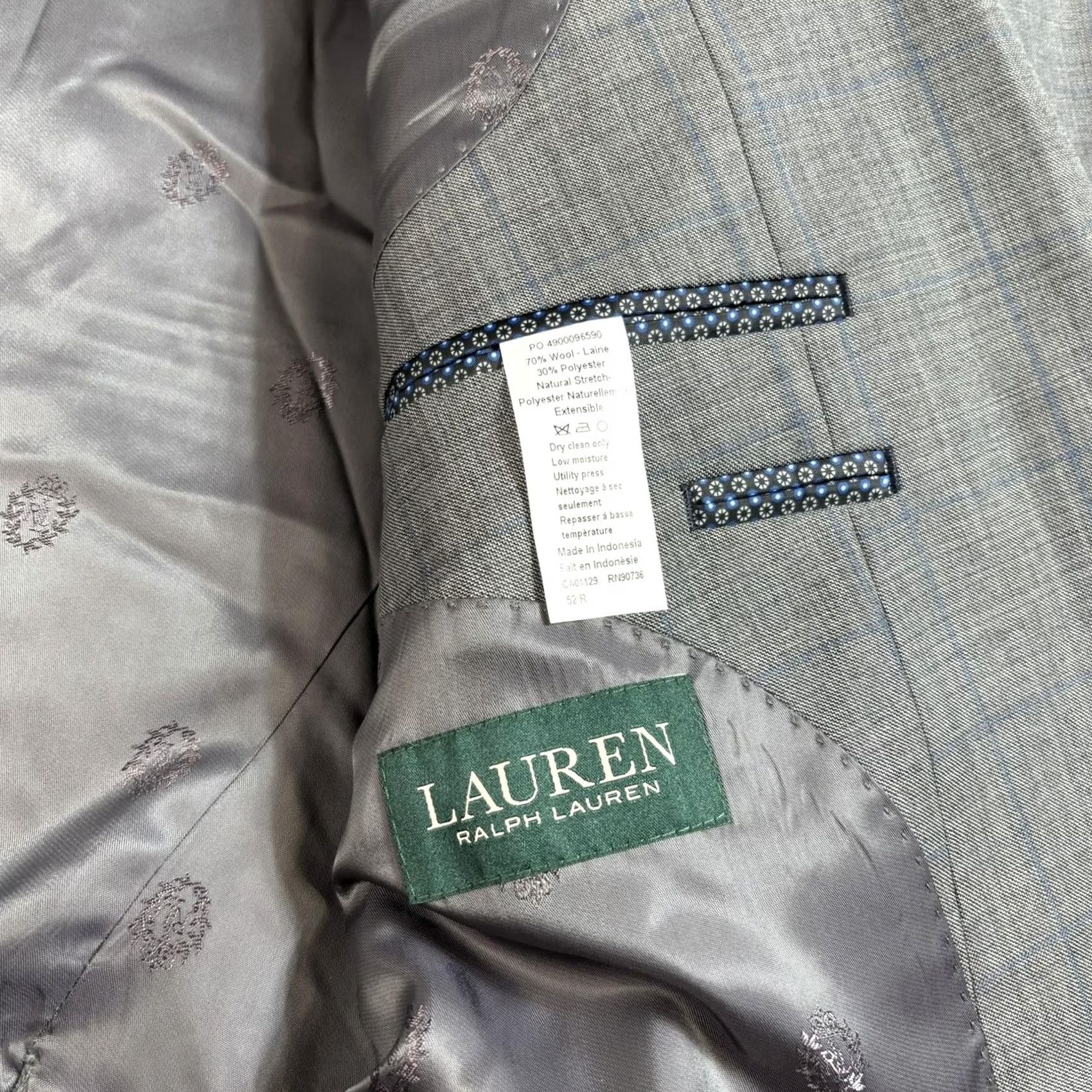 Ralph Lauren VINTAGE? not applicable. Size 52R - 7 Thumbnail
