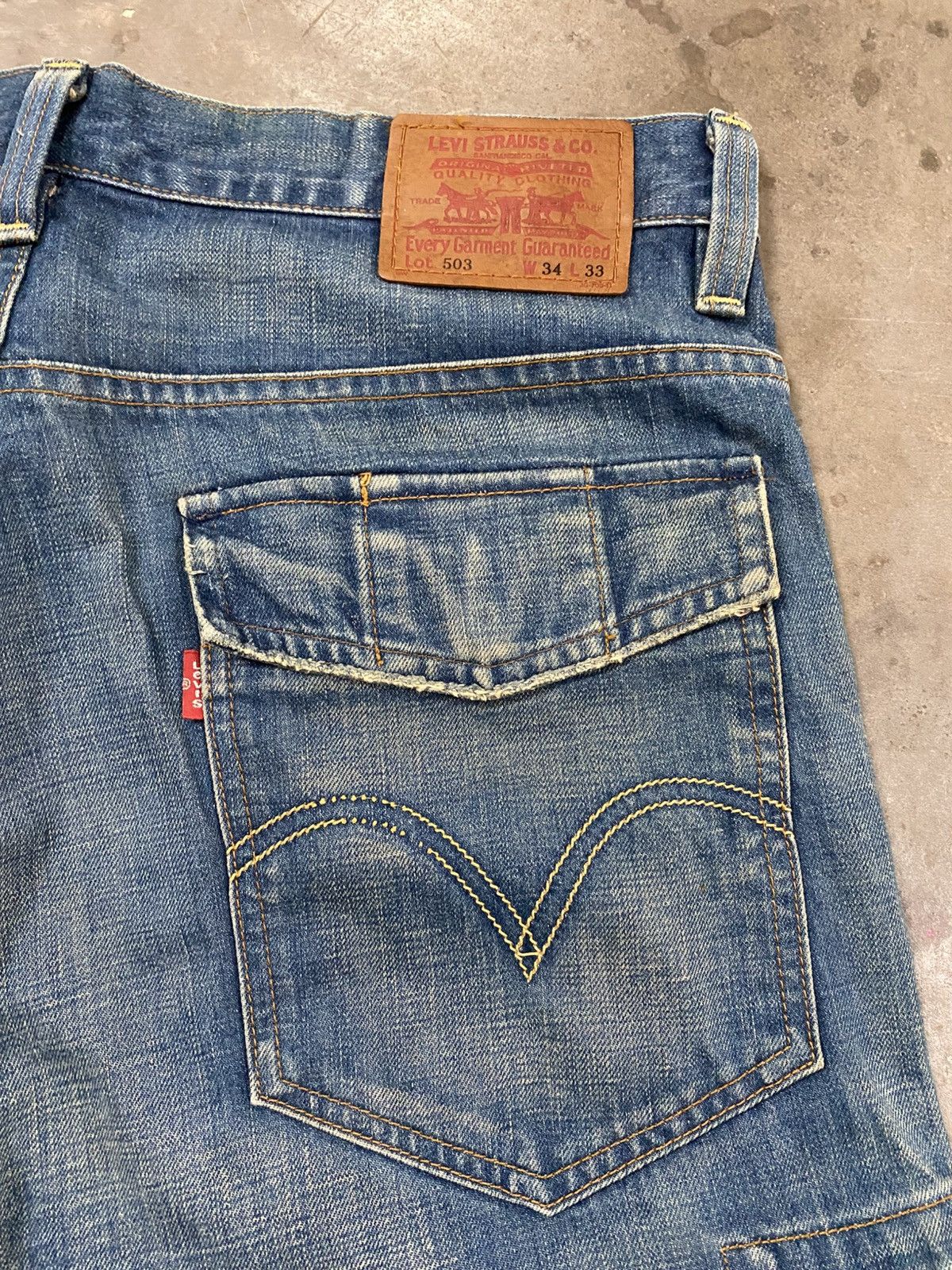 Levi's Vintage Levis Cargo Denim @286 imn Size US 34 / EU 50 - 8 Thumbnail