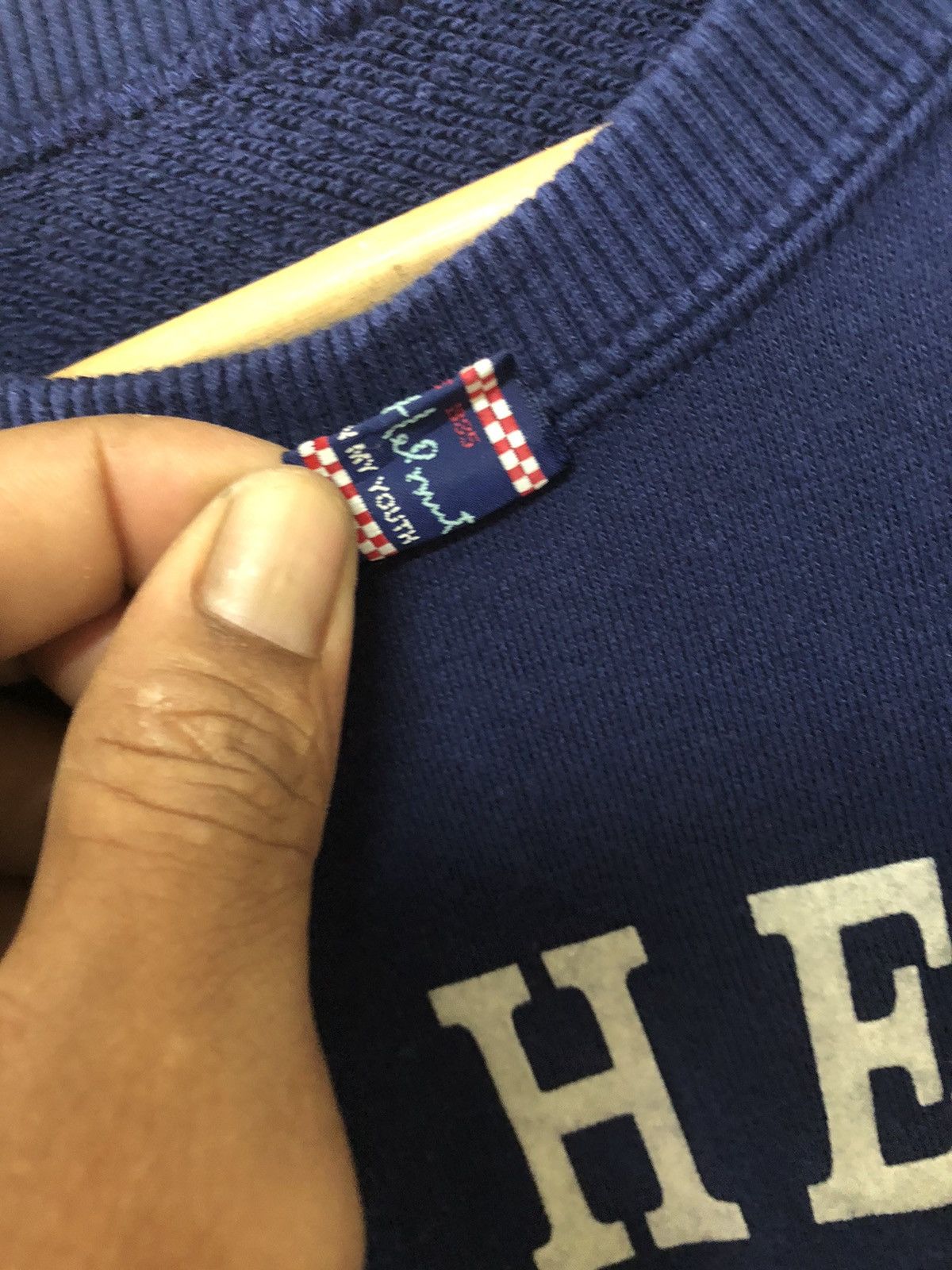 Designer × Karl Helmut Vintage Y2K Karl Helmut Sweatshirt Japan Size US L / EU 52-54 / 3 - 6 Thumbnail