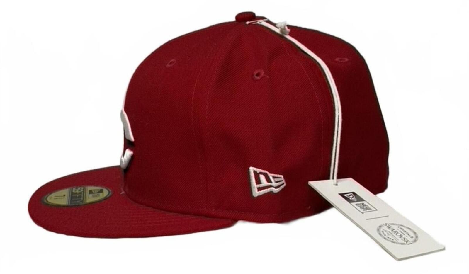 New Era New Era x Swarovski x Cincinnati Reds USA Flag 59FIFTY 7 1/4 Size ONE SIZE - 6 Thumbnail