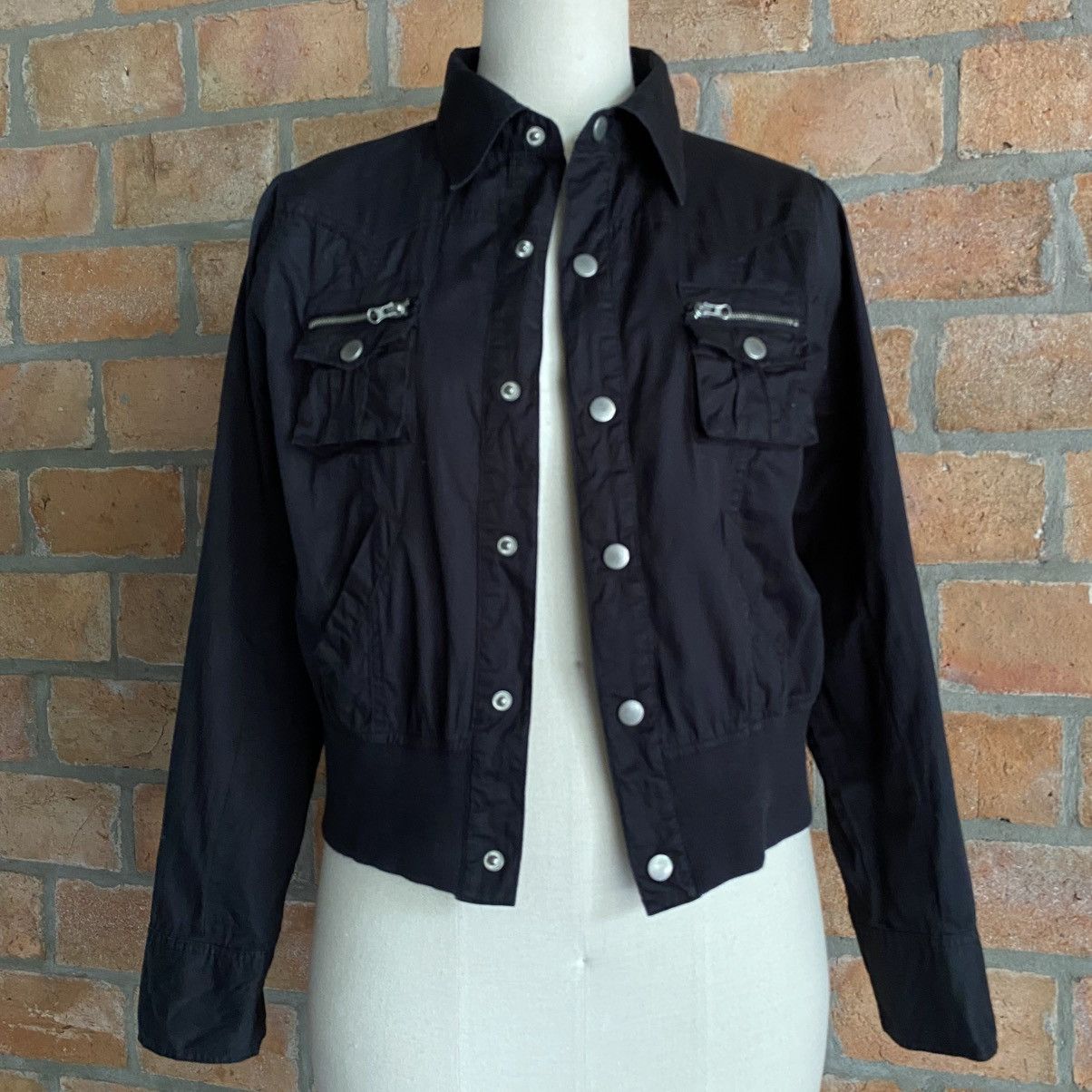 Designer × Japanese Brand Cryx punkY2K style pockets black shirt Size S / US 4 / IT 40 - 19 Thumbnail