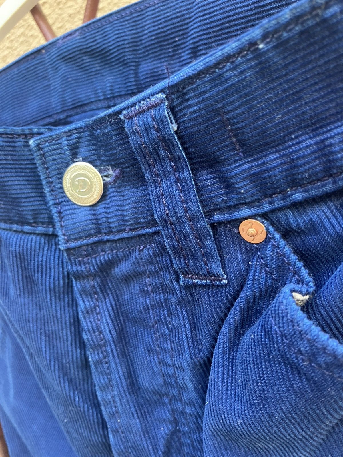Drake's New Drake's indigo corduroy pants 28/44 Size US 28 / EU 44 - 3 Thumbnail
