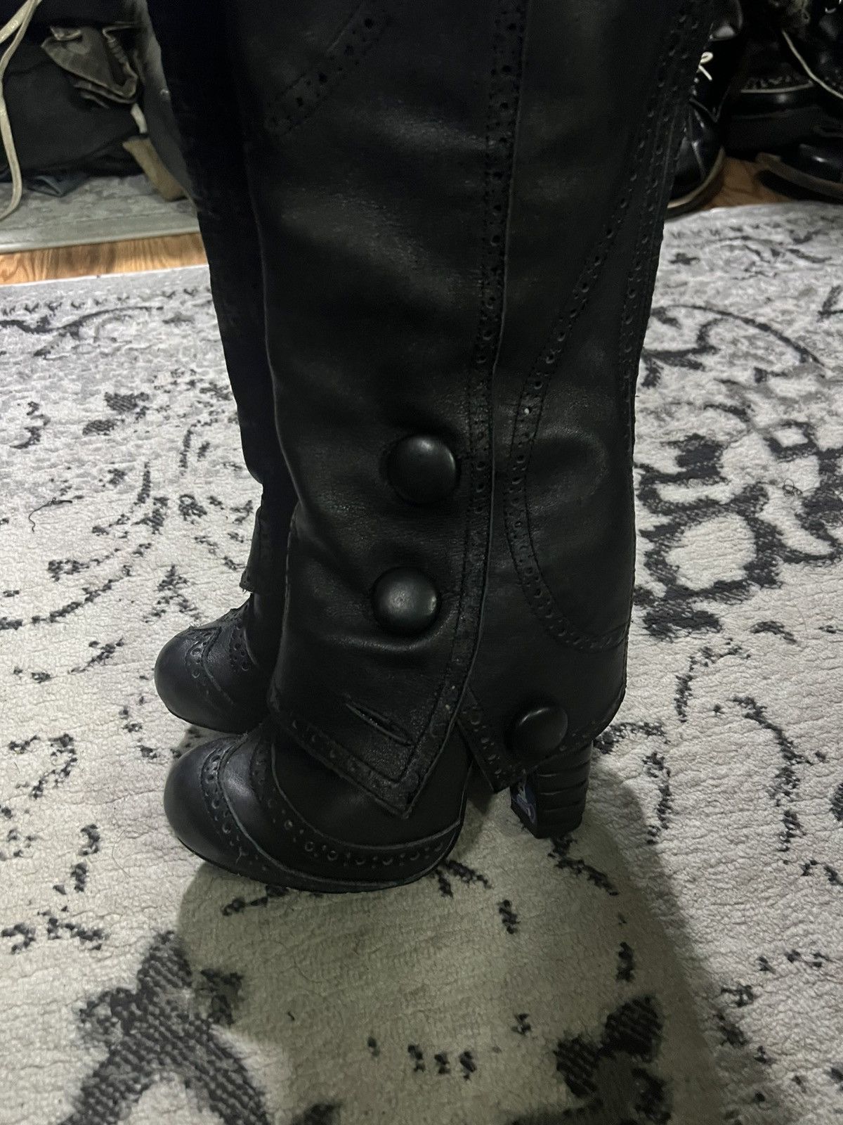 Vintage Irregular choice high spit spot boots Size US 8.5 / IT 38.5 - 9 Thumbnail