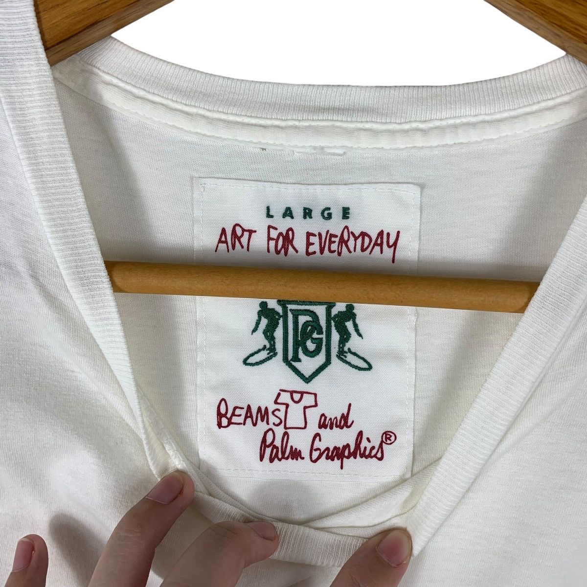 Beams Plus × Japanese Brand BEAMS X PALM GRAPHICS im freezing printed tee Size US L / EU 52-54 / 3 - 3 Thumbnail