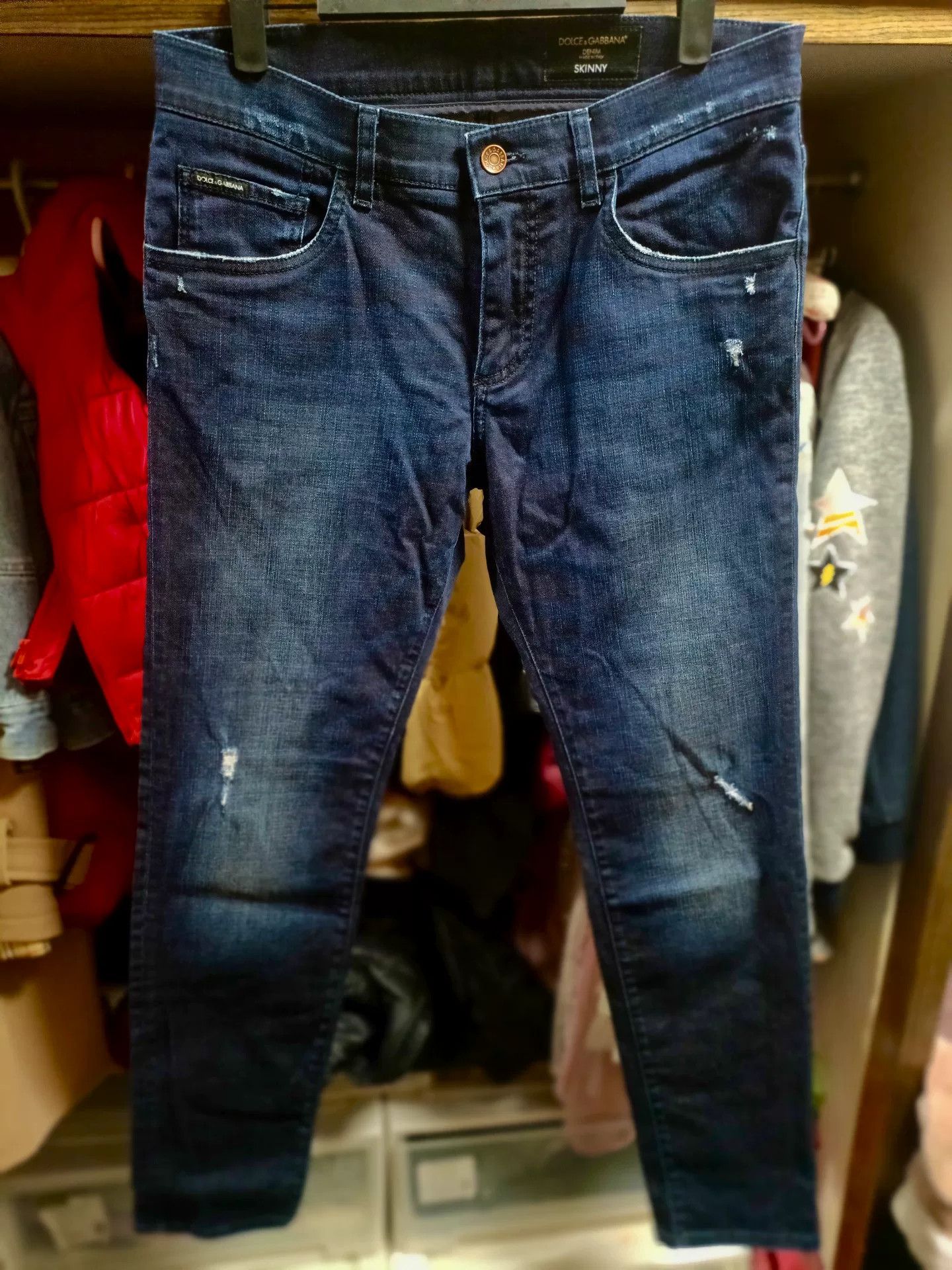 Dolce & Gabbana Dolce&Gabbana High-End Skinny Jeans Size US 30 / EU 46 - 1 Thumbnail