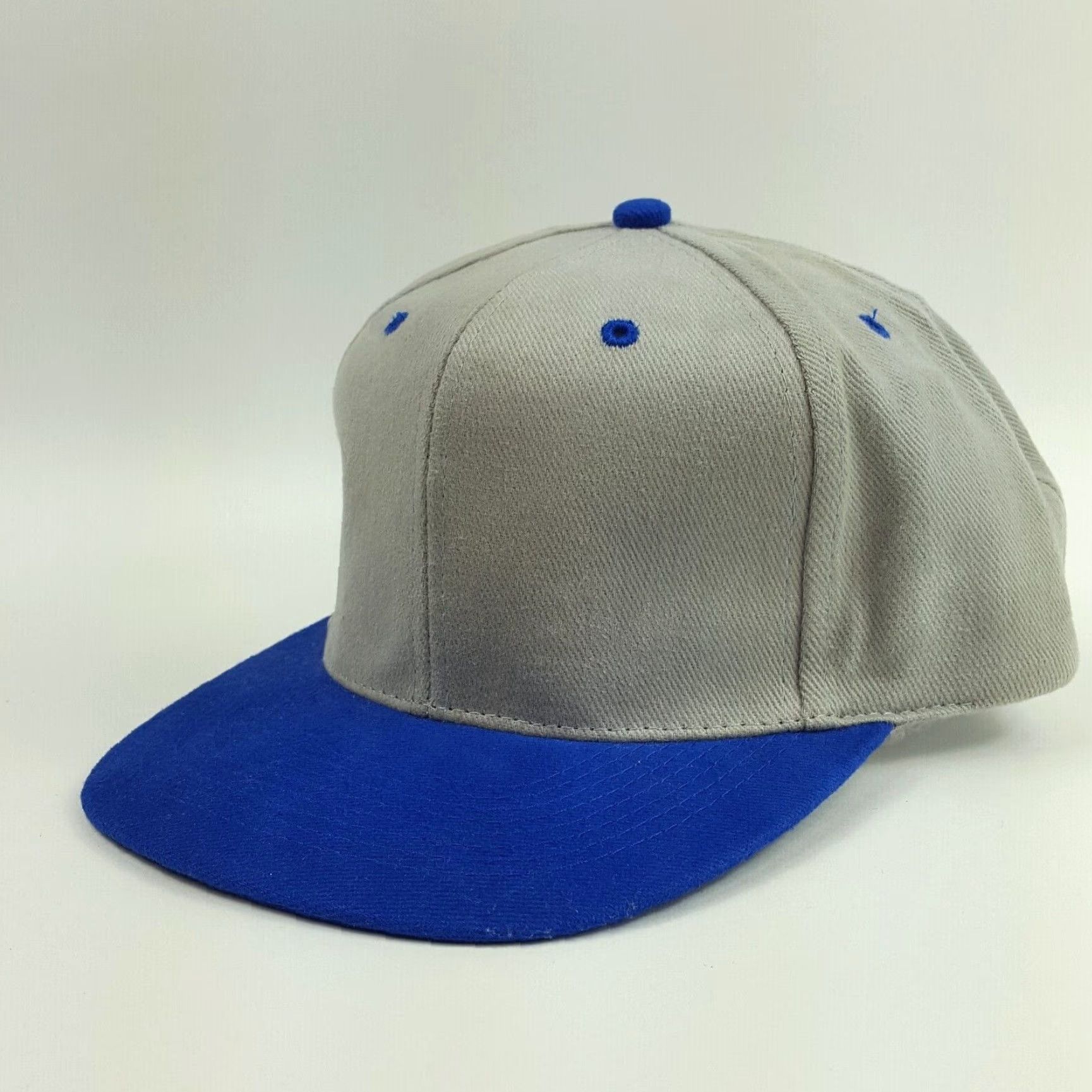Vintage VINTAGE Otto Hat, 90s Trucker Snapback Adjustable Strap Baseball Cap, Blue, Men, Cotton Canvas, Embroidered, Lightweight, Breathable, USA Theme Size ONE SIZE - 2 Thumbnail