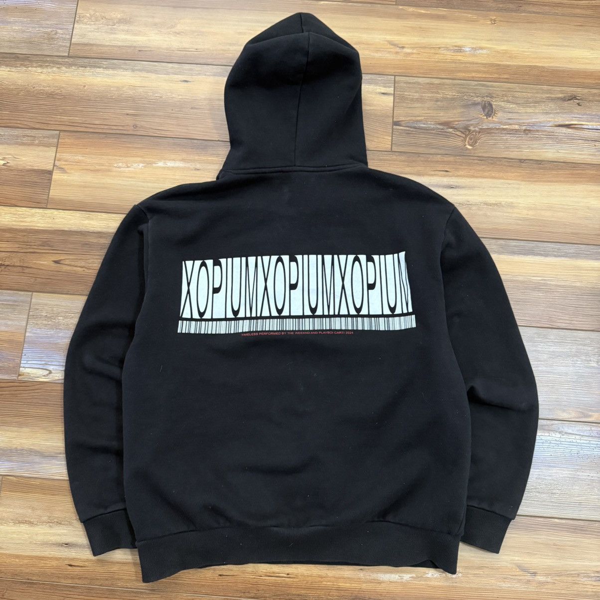 Playboi Carti Playboi Carti Weeknd Black Hurry Tomorrow Timeless Hoodie Size US M / EU 48-50 / 2 - 2 Thumbnail