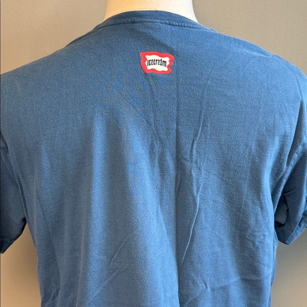 Icecream Ice Cream Graphic Logo Tee, Blue, XL, 100% Cotton Size US L / EU 52-54 / 3 - 6 Thumbnail