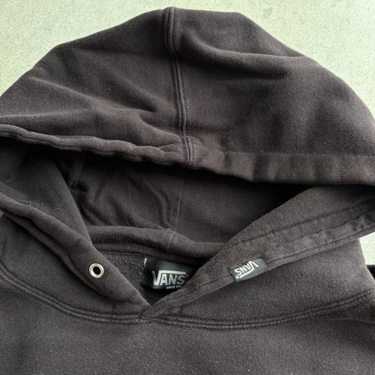 Vans Vintage Vans Black Faded Hoodie Streetwear XL Baggy Heavy Size US XL / EU 56 / 4 - 12 Thumbnail