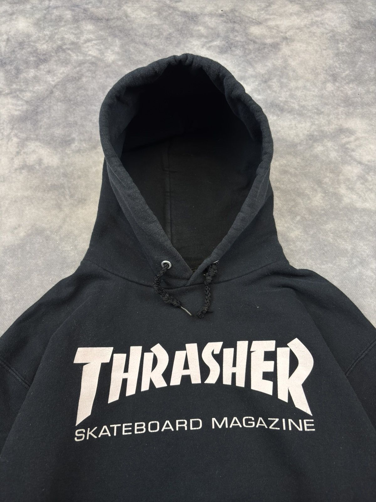 Thrasher × Vintage Vintage Y2K Thrasher Hoodie skateboard sk8 rap Size US S / EU 44-46 / 1 - 2 Thumbnail