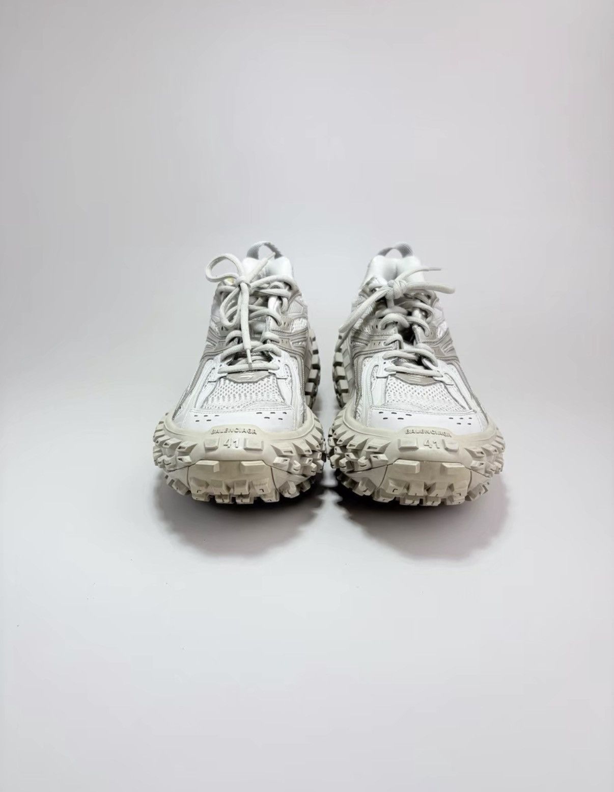 Balenciaga BALENCIAGA Light Brown Tire Sneakers K1 Size US 8 / EU 41 - 2 Thumbnail
