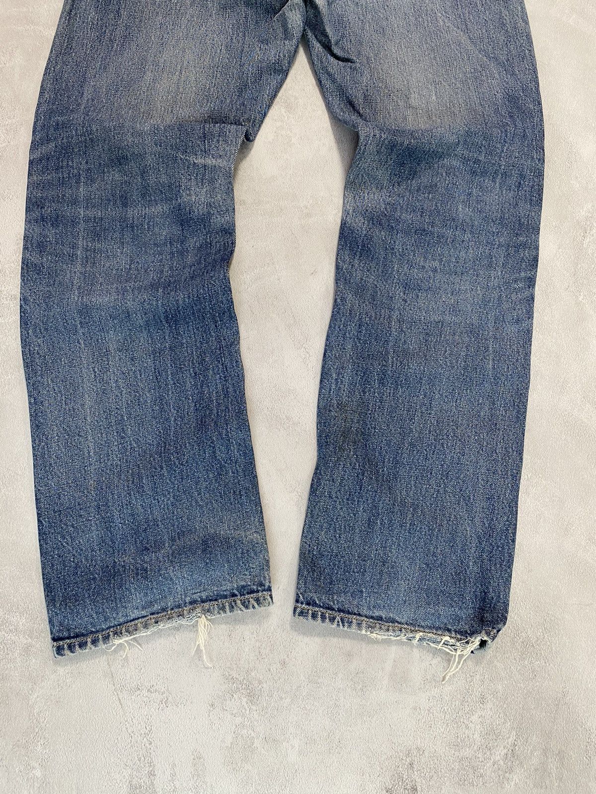 Diesel 💎 Crazy Faded Wash Diesel Essential Flared Punk jeans hype Size US 31 - 7 Thumbnail