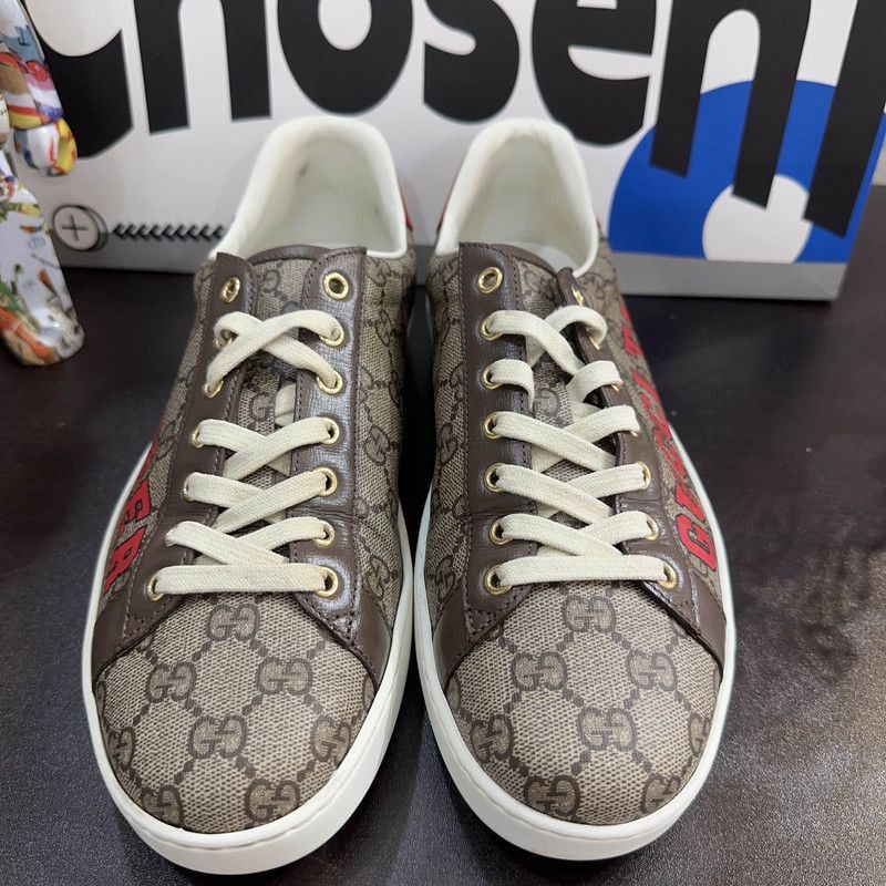 Gucci Gucci Ace Tiger Year Leather Sneakers - Size US 9.5 / EU 42-43 - 2 Thumbnail