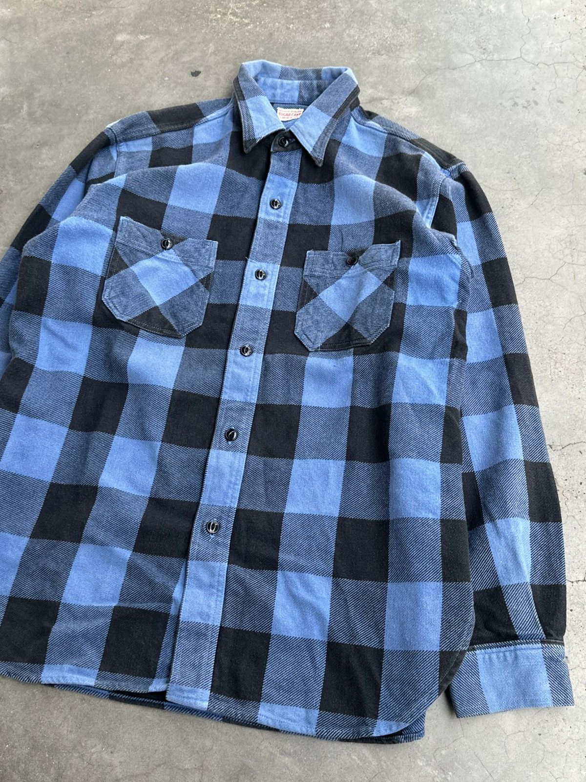 Sugar Cane Sugar Canes By Toyo Enterprise Heavy Cotton Flannel Shirt Size US L / EU 52-54 / 3 - 6 Thumbnail