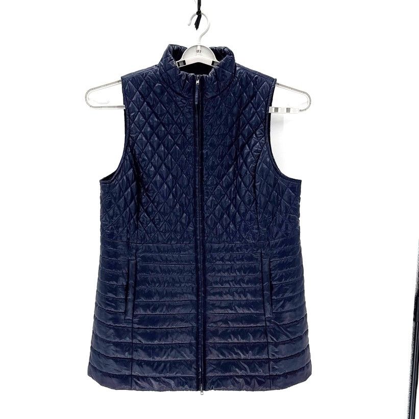 Other Talbots Long Quilted PrimaLoft Puffer Vest blue size XL P Size XL / US 12-14 / IT 48-50 - 1 Thumbnail