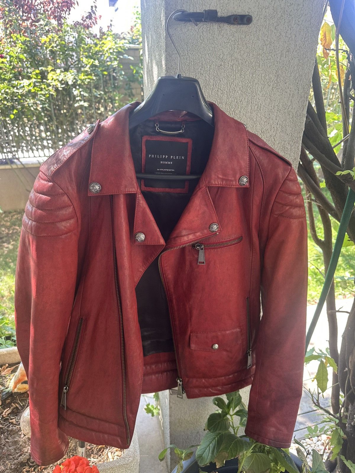 Philipp Plein Phillip plein limited edition leather jacket Size US L / EU 52-54 / 3 - 2 Thumbnail