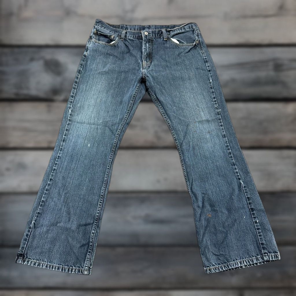 Levi's Levi's 527 Jeans Regular 38x32 Blue Bootcut Denim Cowboy Cotton Vintage No Size US 38 / EU 54 - 1 Thumbnail