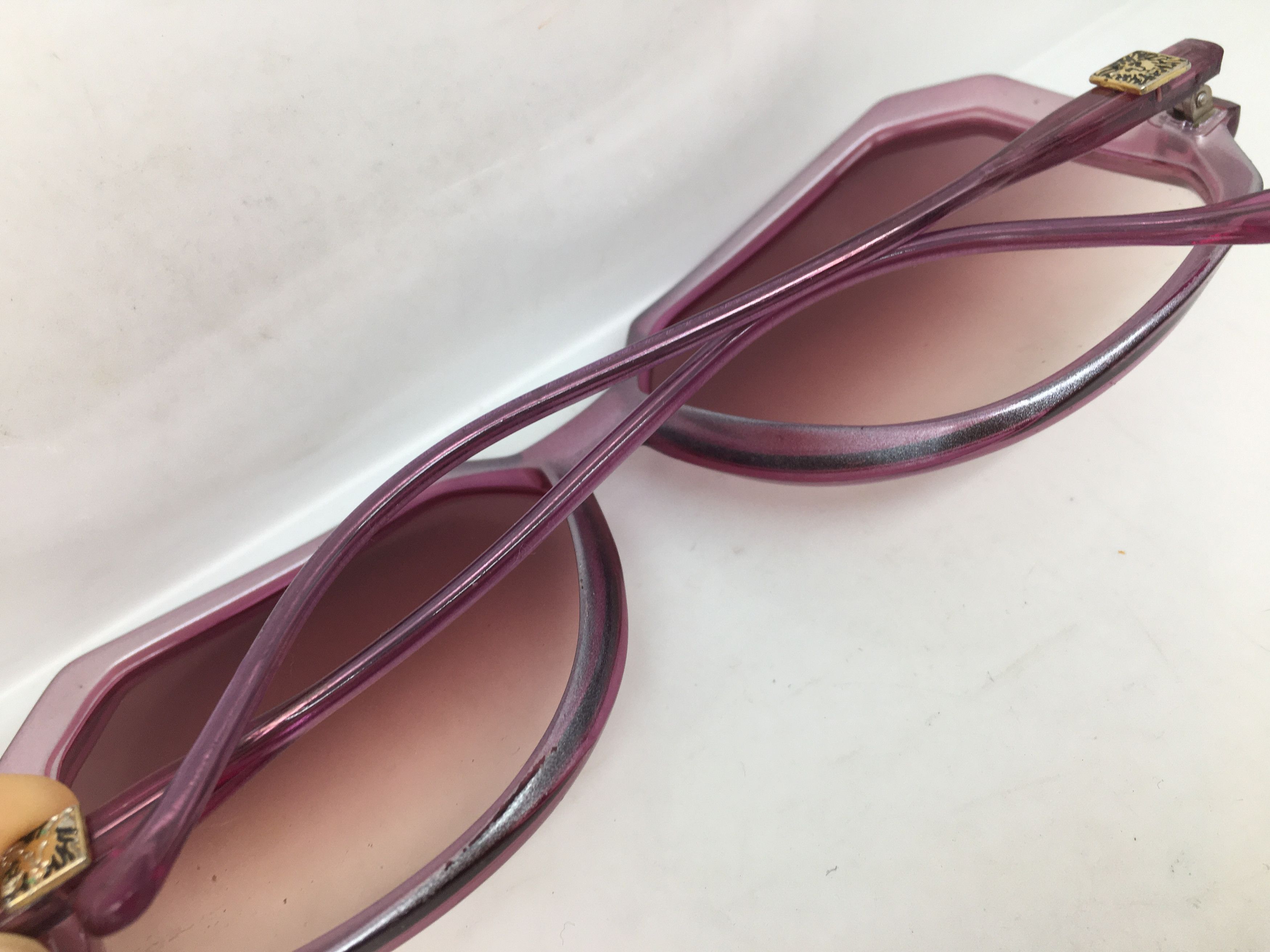 Anne Klein Vintage Anne Klein Diva Sunglasses Frame Italy Size ONE SIZE - 10 Thumbnail