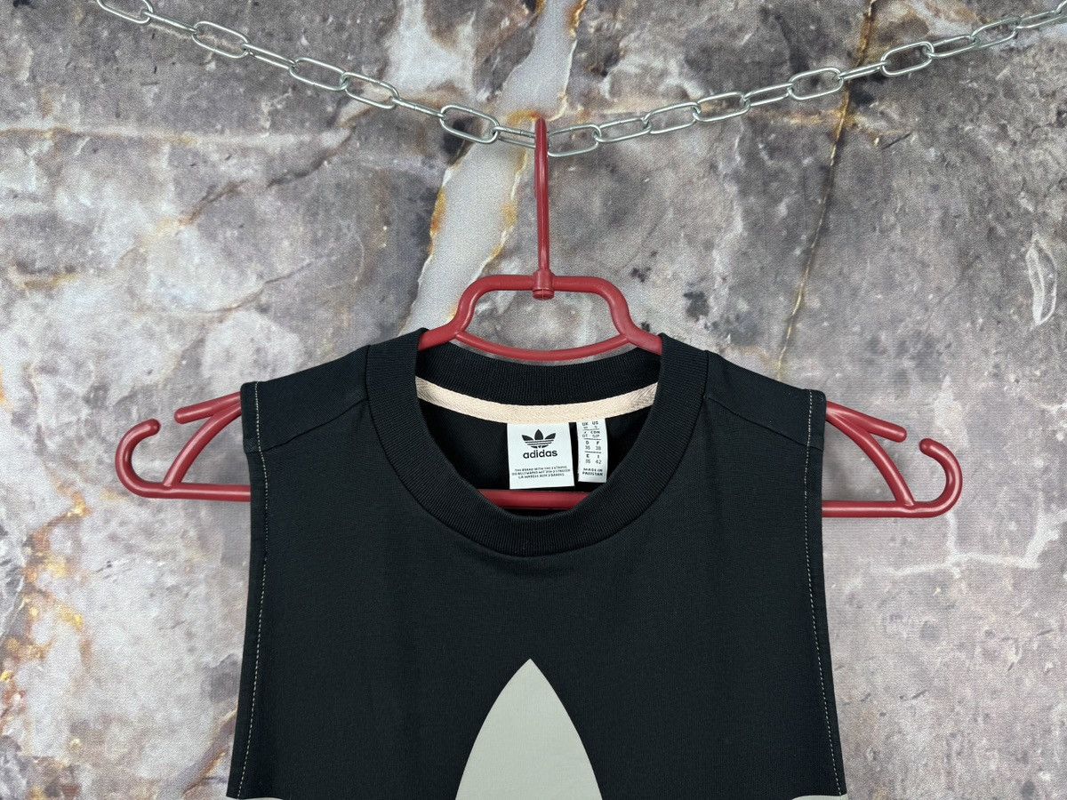 Adidas Women’s Adidas Tank Top Sleeveless Black Streetwear Size S Size S / US 4 / IT 40 - 2 Thumbnail