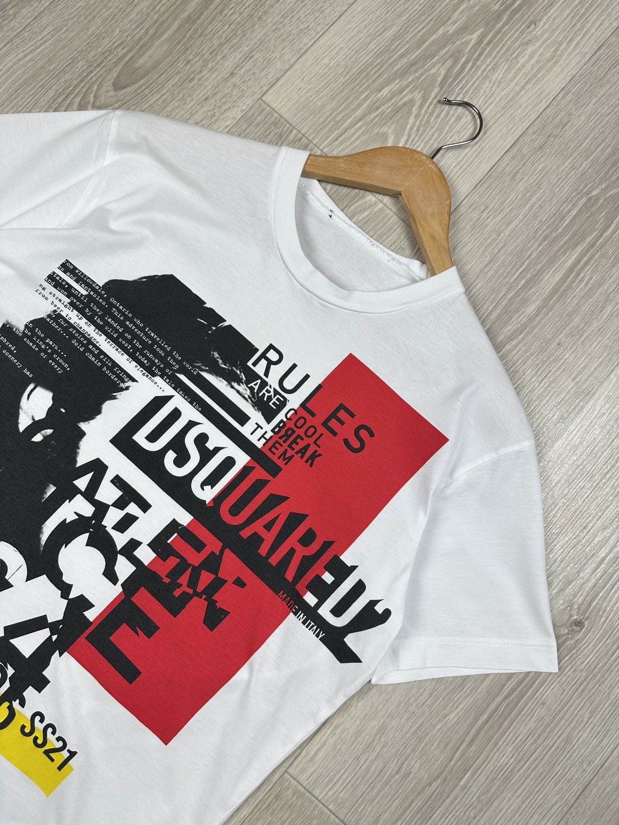 Dsquared2 Dsquared2 Big Logo Punk Print T-Shirt Size US M / EU 48-50 / 2 - 2 Thumbnail