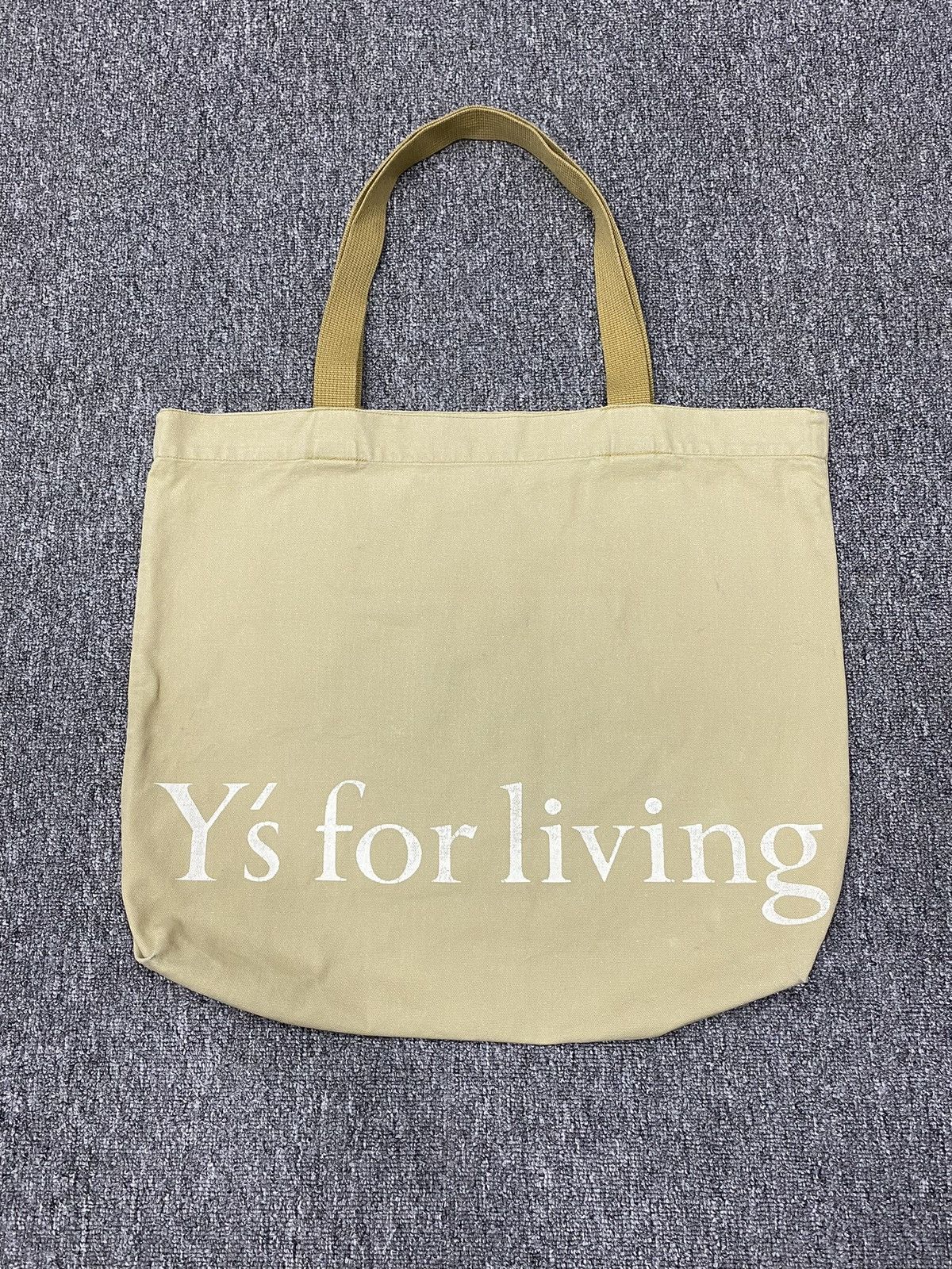 Y’s for living tote bag