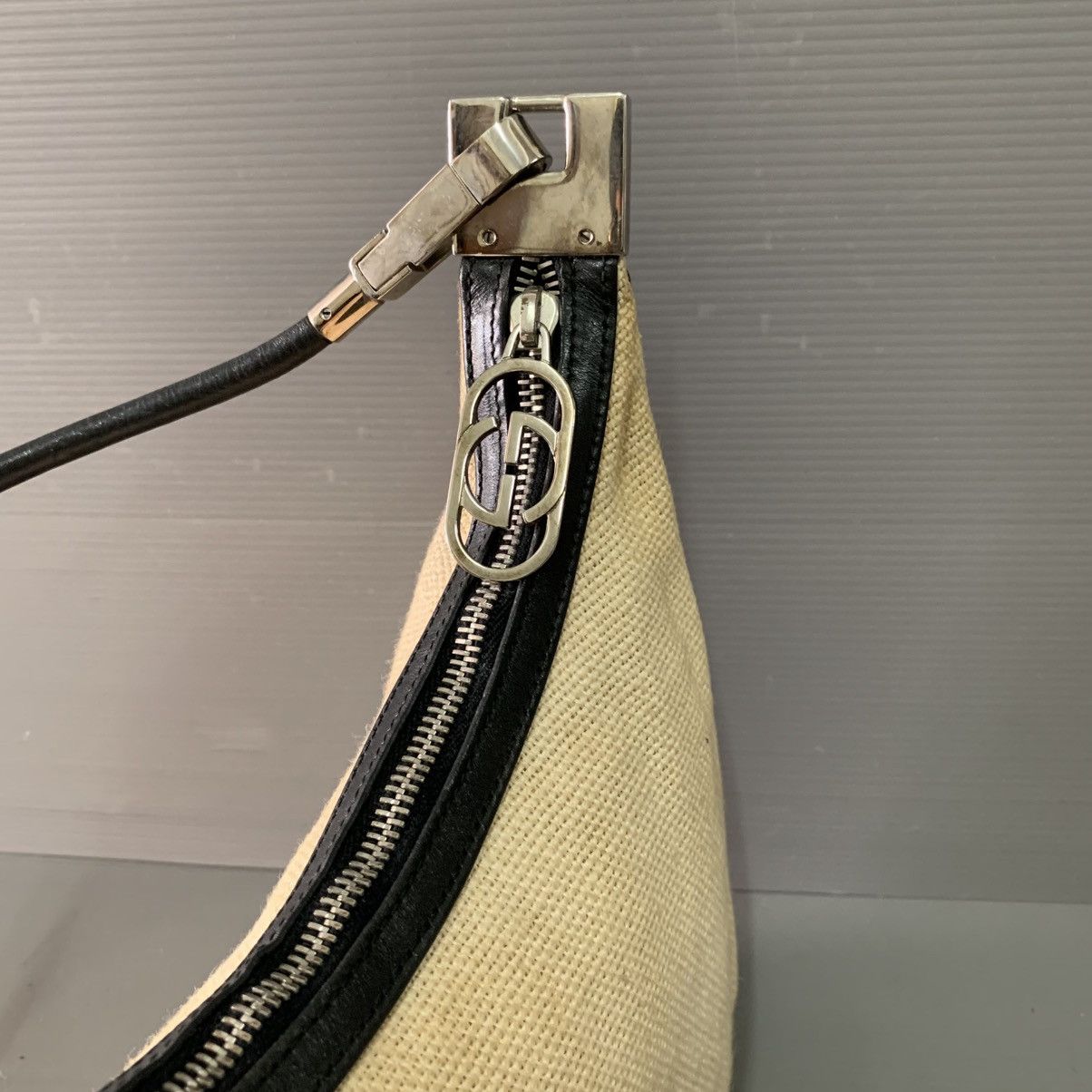 Gucci Gucci jackie Canvas Hobo Bag Size ONE SIZE - 4 Thumbnail