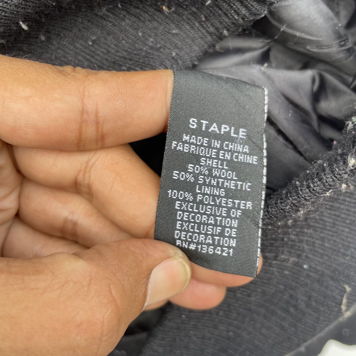Staple 💥 Staple World Renowned Pigeon Brand Bomber Varsity Jacket Size US XL / EU 56 / 4 - 12 Thumbnail