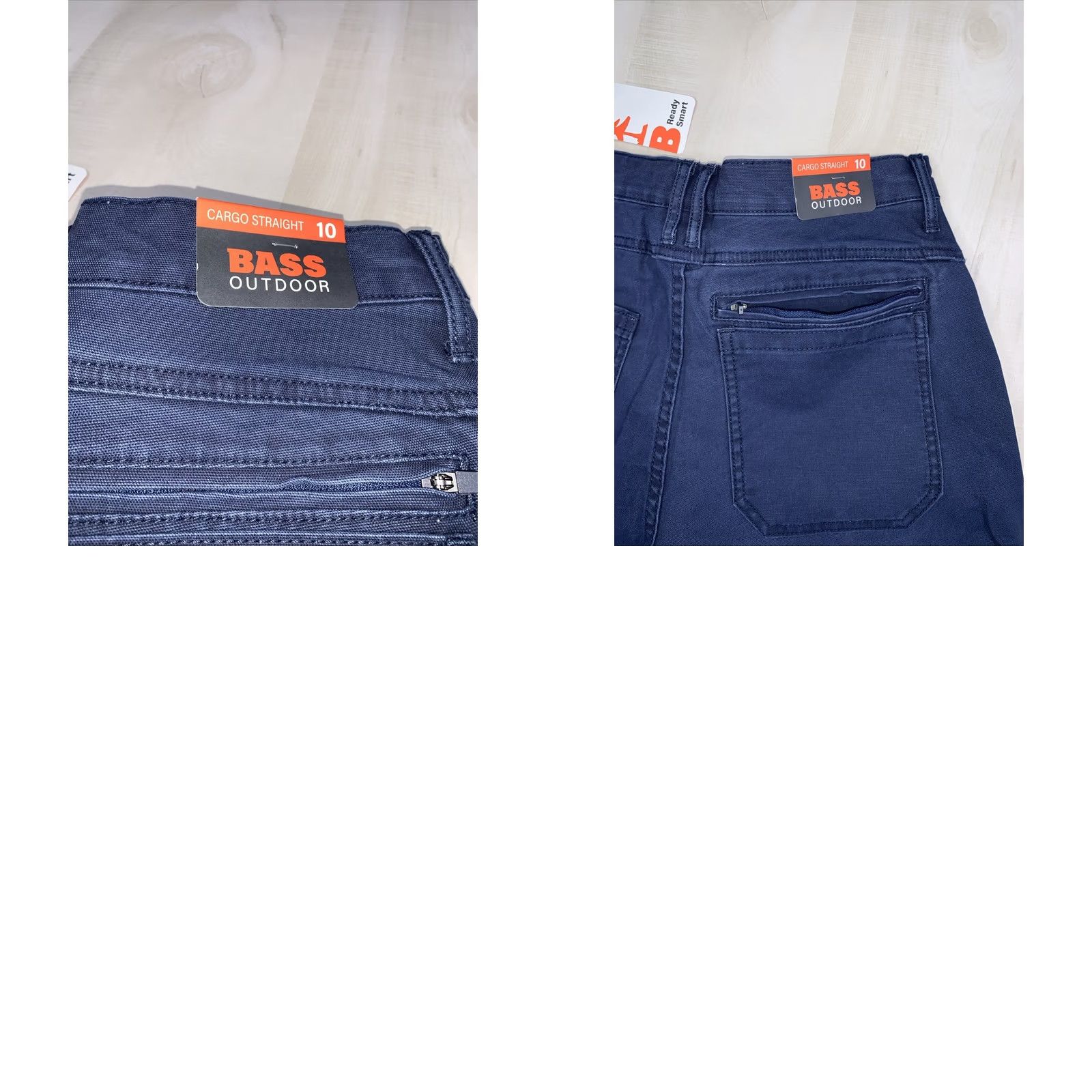 Vintage Bass Outdoor Blue Stretch Cargo Pants Women’s 10 NWT-12778 Size 32" / US 10 / IT 46 - 8 Thumbnail